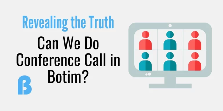 Can We Do Conference Call in Botim?