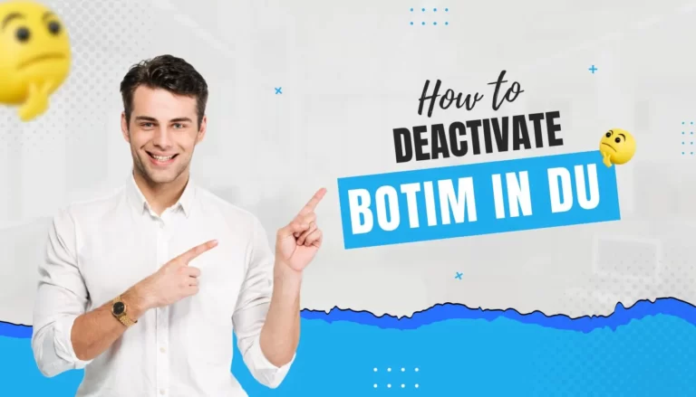 How to Deactivate Botim in Du - a Step by step guide 2026