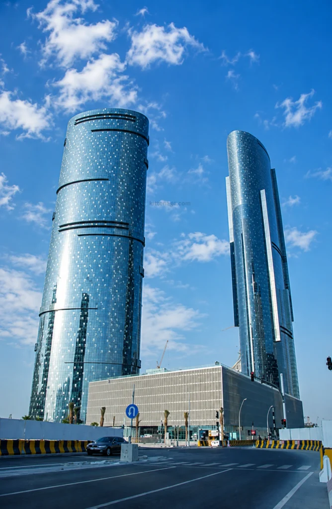 BOTIM headquarters location with modern office buildings in the UAE
